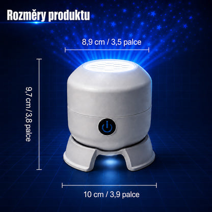 Poslední den – sleva 70 % 🔥 | REBYIPO® chytrý 5D holografický projektor hvězdné oblohy a oceánu 🌠